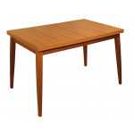 GHIBLI τραπέζι κουζίνας ξύλινo ΜΕΛΙ, 80x120(x2)xH75